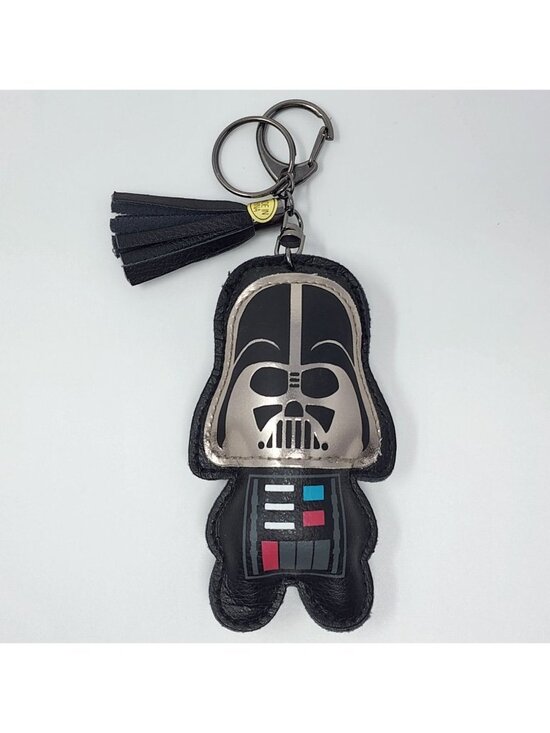 Lucasfilm Other - Lucas Film Darth Vader Leather Plush Keyring Keychain 4" Vintage